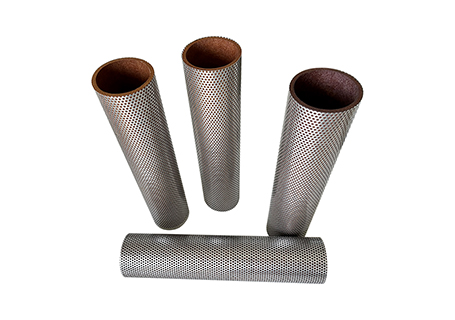 Fiberglass sintered filter