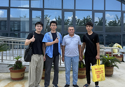 Uzbekistan customer visits TOPEP factory